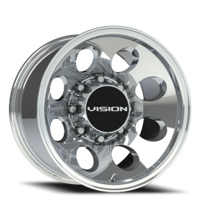 Vision 56 Midway Wheels Rims 20x9 8x165.1 Polished 12mm | 56-2981P12