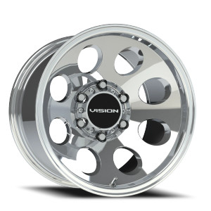Vision 56 Midway Wheels Rims 16x10 6x139.7 Polished -25mm | 56-6183P-25