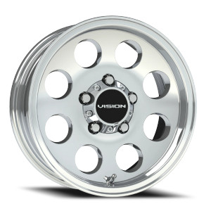 Vision 56 Midway Wheels Rims 14x5.5 5x114.3 Polished 0mm | 56VT4565P0