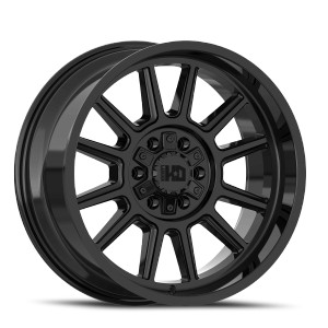 Luxxx Hd Lhd37 Wheels Rims 20x9 8x180 Gloss Black 0mm | LHD372098180-0K-A