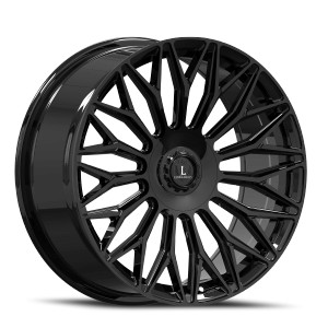Luxxx Alloys Lux 53 Wheels Rims 24x10 6x135 6x139.7 Gloss Black 35mm | LUX53241061351397+35E-A