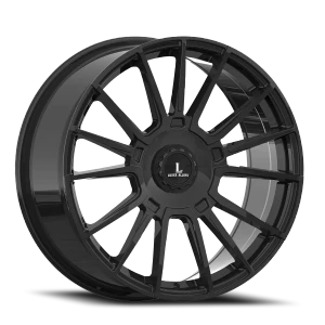 Luxxx Alloys Lux 58 Wheels Rims 18x8.5 5x114.3 5x120 Gloss Black 35mm | LUX58188551143120+35B-A