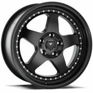 Venom 11 Wheels Rims 18x8.5 5x112 Satin Black 30mm | VEN1118855112+30A-B