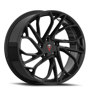 Venom 52 Wheels Rims 20x8.5 5x120 Gloss Black 35mm | VEN5220855120+35B-A