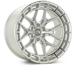 Vossen Hfx1 Wheels Rims 17x8.5 6x139.7 Silver Polished 0mm | HFX1-7G81