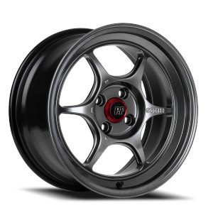 Enkei Pf06 Wheels Rims 17x7 4x100 Hyper Silver 45mm | 545-770-4945HS