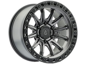 Arena A109 Hustle Wheel 20x9 6x139.7 Satin Gunmetal w/ Satin Black Lip 0mm - FREE T-SHIRT INCLUDED!
