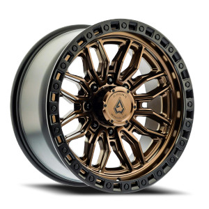 Arena A109 Hustle Wheels Rims 20x10 8x180 Smoked Bronze W/ Satin Black Lip -18mm | A109200018N01815