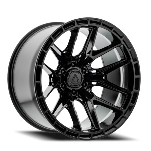 Arena A114 Battle Wheel 17x9 6x135 Gloss Black 1mm - FREE T-SHIRT INCLUDED!