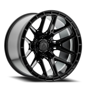 Arena A114 Battle Wheel 20x10 5x127 Gloss Black -18mm - FREE T-SHIRT INCLUDED!