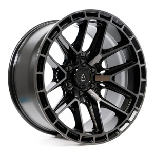 Arena A114 Battle Wheels Rims 17x9 6x135 Gloss Black Machined W/ Dark Tint 1mm | A114179089P00106