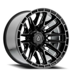Arena A114 Battle Wheels Rims 22x12 8x170 Gloss Black Machined W/ Dark Tint -44mm | A114222017N04406