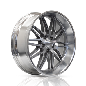 Corsart R510 Alcatraz Wheels Rims 22x10.5 5x139.7 Gloss Brushed W/ Diamond Cut Lip 0mm | R510220585575