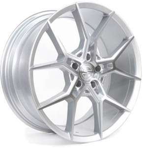 Select S102 Alpine Wheels Rims 22x10.5 5x120 Brushed Gloss Silver 20mm | S102220511P2009