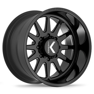 Kg1 Clockwork Wheels Rims 22x12 8x165.1 Gloss Black -44mm | KT005221286GB-2