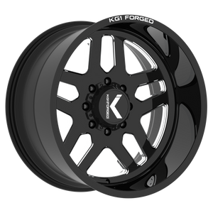 Kg1 Pilot Wheels Rims 20x10 8x165.1 Gloss Black -18mm | KT009201086GB
