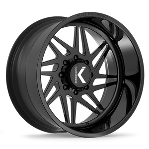 Kg1 Dyno Wheels Rims 22x10 8x170 Gloss Black -18mm | KT029221087GB-L-2