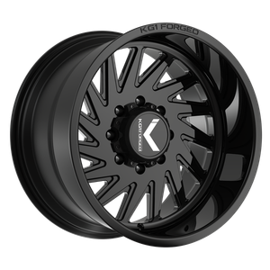 Kg1 Outburst Wheels Rims 24x11 8x180 Gloss Black -19mm | KT056241188GB-R