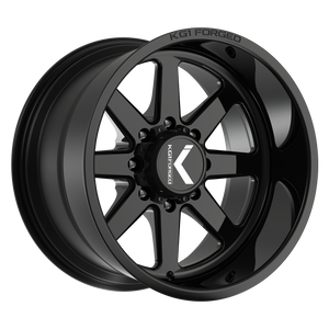 Kg1 Okto Wheels Rims 20x10 6x135 Gloss Black -18mm | KT057201065GB