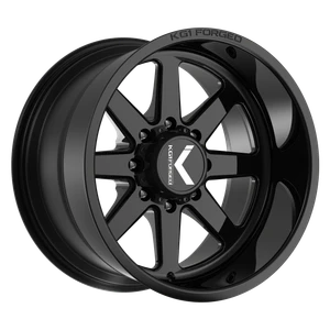 Kg1 Okto Wheels Rims 22x12 8x170 Gloss Black -44mm | KT057221287GB