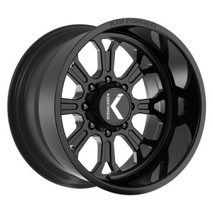 Kg1 Checkmate Wheels Rims 22x10 8x180 Gloss Black -18mm | KT060221088GB