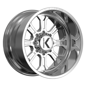 Kg1 Checkmate Wheels Rims 22x14 8x165.1 Polished -76mm | KT060221486PS