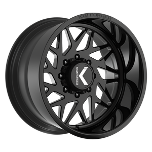 Kg1 Bypass Wheels Rims 22x10 6x139.7 Gloss Black -24mm | KT061221069GB-L