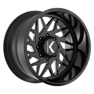 Kg1 Bypass Wheels Rims 22x10 6x139.7 Gloss Black -24mm | KT061221069GB-R