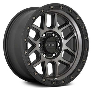 Kmc Km544 Mesa Black Gray Tint Wheels Rims 17x9 6x139.7 Gray -12mm | EC KM54479068412N