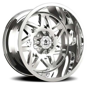 RBP Avenger 71R Wheels Rims 22x12 Blank Custom Drilled Chrome -44mm | EC 71R-2212-00-44C