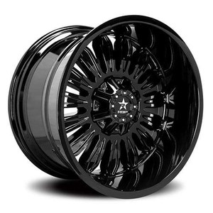 RBP Roulette 76R-Fb Wheels Rims 20x12 Blank Custom Drilled Black -44mm | EC 76R-2012-00-44FB