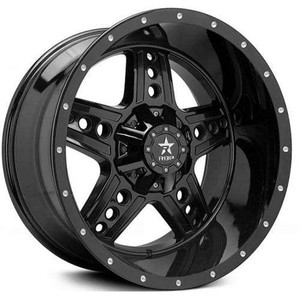 RBP Colt 90R-Fb Wheels Rims 20x10 Blank Custom Drilled Black -25mm | EC 90R-2010-00-25FB