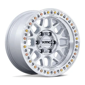Kmc Km549 Grs Wheels Rims 18x9 6x139.7 Gloss Silver W/ Machined Face 18mm | KM54989068418