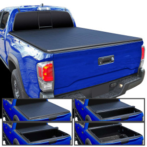 Spec-D 6 Foot Soft Roll Up Tonneau Cover | SPE TCR-TAC16-6-SP