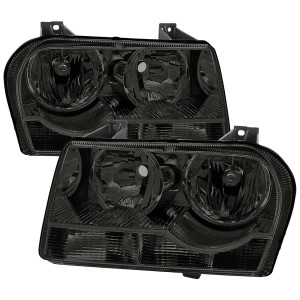 Spec-D Chrome Headlight with Smoked Lens | SPE LH-30005G-GO