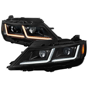 Spec-D LED Projector Headlight with DRL Light Bar | SPE 2LHP-IPA14JM-SQ-RS