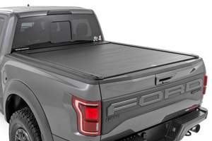 Rough Country Powered Retractable Bed Cover - 5'7 Inch Bed - Ford F-150 (21-23)/F-150 Lightning (22-23) | DHTP 56410551