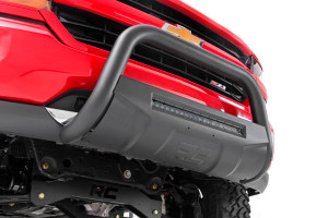Rough Country Black Led Bull Bar - Chevy/GMC Canyon/Colorado 2WD/4WD (2015-2022) | DHTP B-C4151