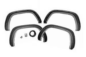 Rough Country Defender Pocket Fender Flare - White - Toyota Tundra (2022-2023) | DHTP A-T02224-O4O