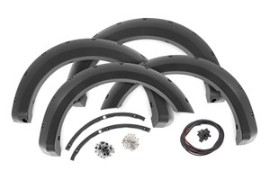 Rough Country Pocket Fender Flares - YZ Oxford White - Ford F-150 2WD/4WD (2009-2014) | DHTP F-F10911A-YZ