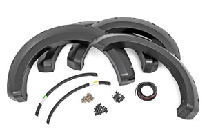 Rough Country Pocket Fender Flares - J7 Magnetic Gray - Ford F-250/F-350 Super Duty (17-22) | DHTP F-F21112-J7