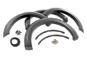 Rough Country Pocket Fender Flares -  ME Abyss Gray -  Ford F-150 2WD/4WD (2021-2024) | DHTP F-F20911B-ME