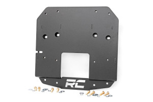Rough Country Tire Carrier Relocation Plate - No Prox - Jeep Wrangler 4xe (21-23)/Wrangler JL (18-23) | DHTP 10529
