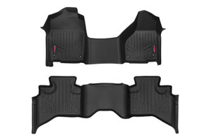 Rough Country Floor Mats - One Piece FR -Quad Cab - Ram 1500 2WD/4WD (2012-2018 & Classic) | DHTP M-31312