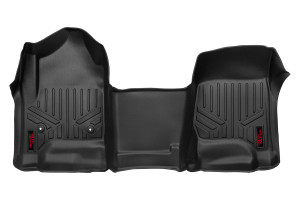 Rough Country Floor Mats - FR - Over Hump - Chevy/GMC 1500/2500HD/3500HD (14-19) | DHTP M-2114