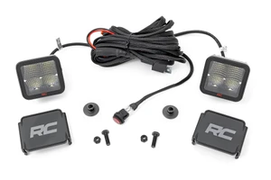 Rough Country LED Light - Ditch Mount - 2  Inch Spectrum Pair - Spot Pattern - Ford Bronco (21-23) | DHTP 82047