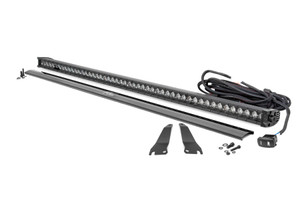 Rough Country LED Light Kit - Cage Mount - 50 Inch Black Single Row - White DRL - Kawasaki Teryx | DHTP 94016