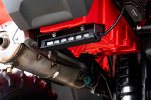 Rough Country LED Light - Rear Mount - 6 Inch Black Slimline - Honda Foreman (19-21) | DHTP 92018