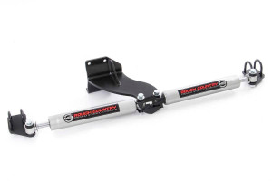 Rough Country N3 Steering Stabilizer - Dual - 25-8 Inch Lift - Ram 2500 (14-23) | DHTP 8749430