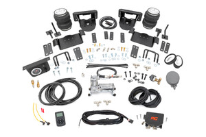Rough Country Air Spring Kit w/compressor - Wireless Controller - 0-6 Inch Lifts - Ford F-150 4WD (2015-2020) | DHTP 10017WC